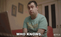 Shoulder Shrug Michael Who Knows GIF