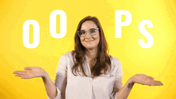 Shoulder Shrug Oops GIF