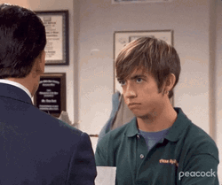 Shoulder Shrug Pizza Guy The Office GIF