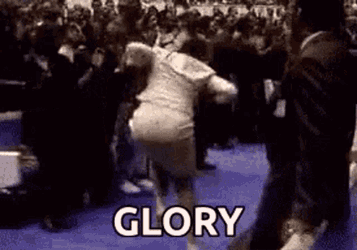 Shouting Church GIF