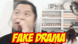Shouting Fake Drama GIF