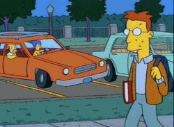 Shouting Nerd Homer Meme GIF