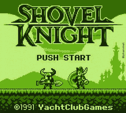 Shovel Knight Pust Start GIF