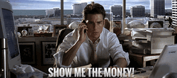 Show Me The Money Jerry Maguire GIF