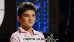 Show Me The Money Kid Chef GIF