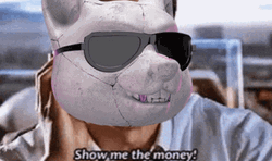 Show Me The Money Shiba Meme GIF