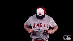 Show Off Baseball Player Mike Trout  GIF