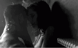 Shower Kiss On The Neck GIF