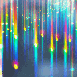 Shower Like Colorful Optical Illusion GIF