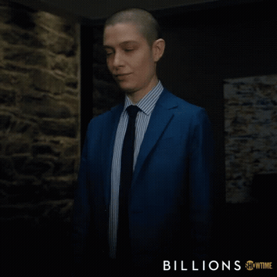 Showtime Ad For Billions Man In Suit And Tie GIF
