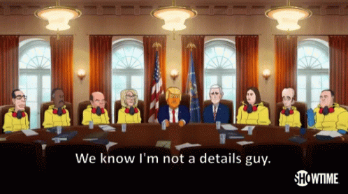 Showtime Ad Group Sitting Around Table With Donald Trump GIF