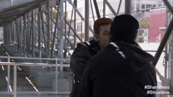 Showtime Ian And Mickey Kissing GIF