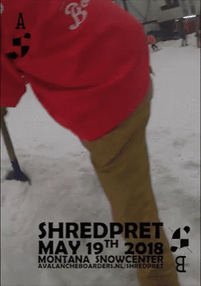 Shredpret May 19 2018 Montana Snow Center GIF