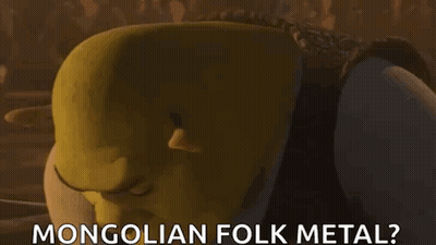 Shrek Asking Mongolian Folk Metal GIF