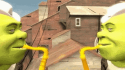 Shrek Dancing Playing Saxophone GIF