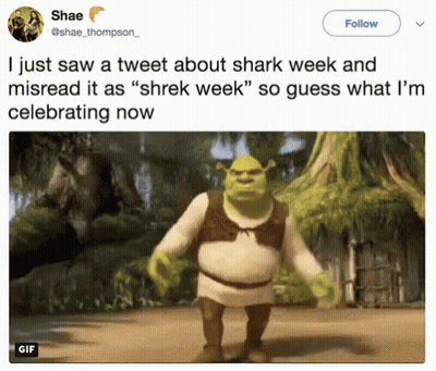 Shrek Dancing Shrek Week GIF