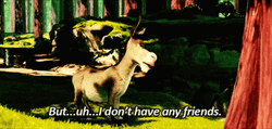 Shrek Donkey No Friends Alone Sad GIF