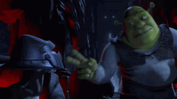 Shrek Donkey Shut Up Funny Meme  GIF