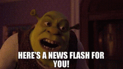 Shrek Flash News For You GIF