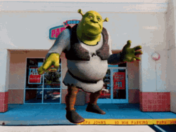 Shrek Hip Hop Dancing Digital Animation GIF