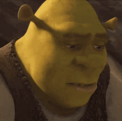 Shrek Making Funny Face GIF