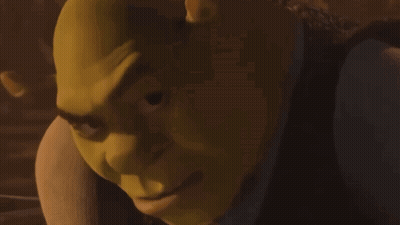 Shrek Making Funny Face GIF