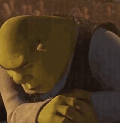 Shrek Smiling Close Up GIF