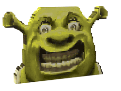 Shrek Spinning Pixel