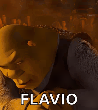 Shrek With Name Flavio GIF