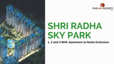 Shri Radha Sky Park Aerial View Advertisement GIF