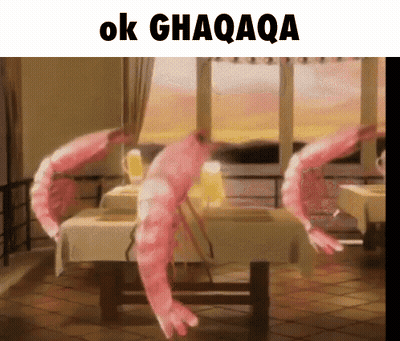 Shrimp Saying Ok Ghaqaqa GIF