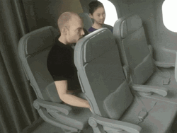 Shrink Seat Turbulence Meme GIF