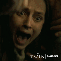 Shudder Scary Twin Teresa Palmer GIF