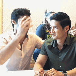 Shumdario Matthew Daddario Harry Shum Jr GIF