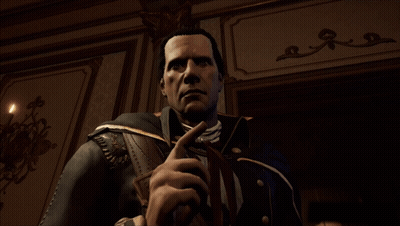 Shushing Man GIF
