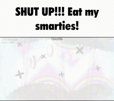 Shut Up Eat My Smarties Game Screenshot GIF
