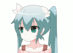 Shy Anime Girl Kiss You GIF