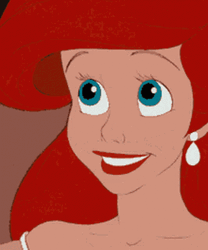 Shy Ariel GIF