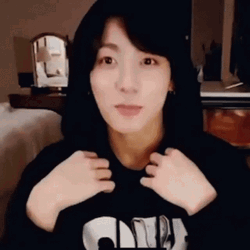 Shy Blushing Jungkook   GIF