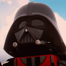 Shy Darth Vader Noooo Shaking His Head GIF