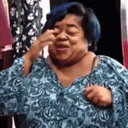 Shy Giggle Laughing Meme GIF