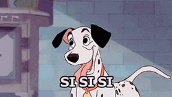 Si Dalmatian Dog GIF