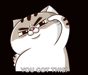 Si Se Puede Cartoon Cat GIF