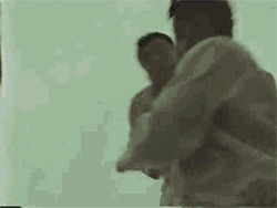 Sibling Fight On Their House Exploding GIF