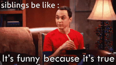 Siblings Funny But True GIF