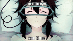 Sick Anime No More Sao Time