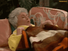 Sick Dorothy Golden Girls Coughing GIF