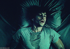 Sick Hannibal Man Wakes Up With Sweat Nightmare GIF