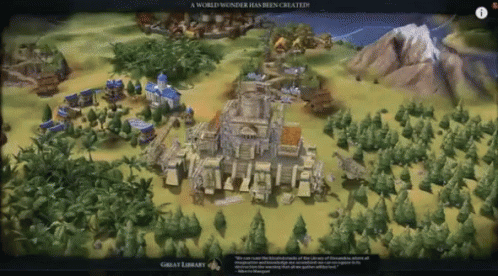 Sid Meier Library Of Alexandria GIF