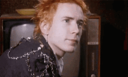Sid Vicious Punky Red Hair GIF